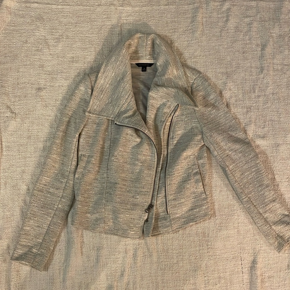 Banana Republic size small white / grey jacket